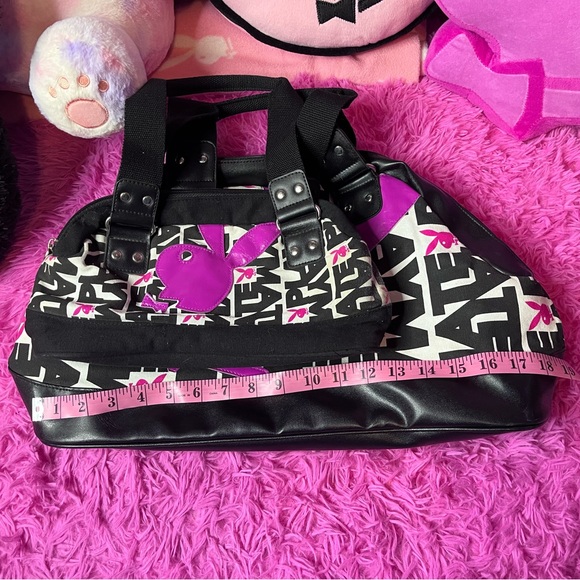 SOLD Playboy y2k matching purse & duffel bag - Picture 9 of 11
